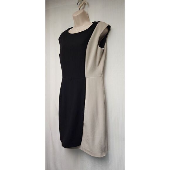 Marvin Richards Color Block Knee-Length Sheath Dress Size 8 - Picture 5 of 8